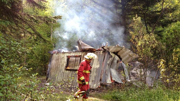 Intervention incendie à Saint-Clément