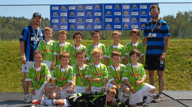 Belle récolte de médaille pour le Mondial au tournoi McDonald’s de Rivière-du-Loup