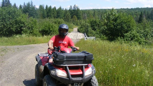 Randonnée en quad pour Opération Enfant Soleil