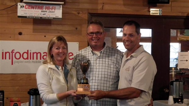 Un couple champion au Club de golf de Cacouna