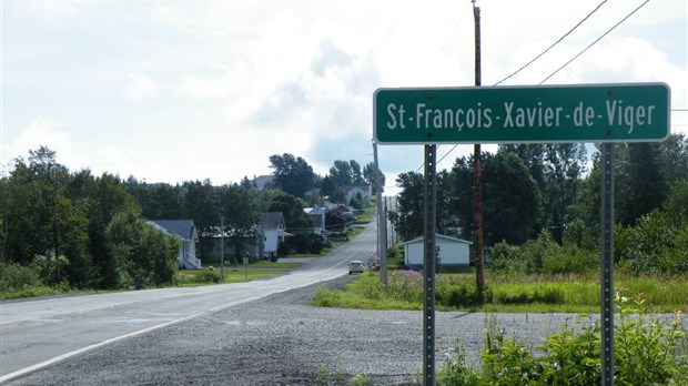 Travaux sur la route 291 (rue Principale) à Saint-François-Xavier-de-Viger  