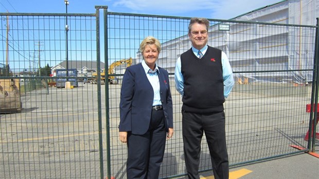 Importants travaux au IGA/Extra de Rivière-du-Loup