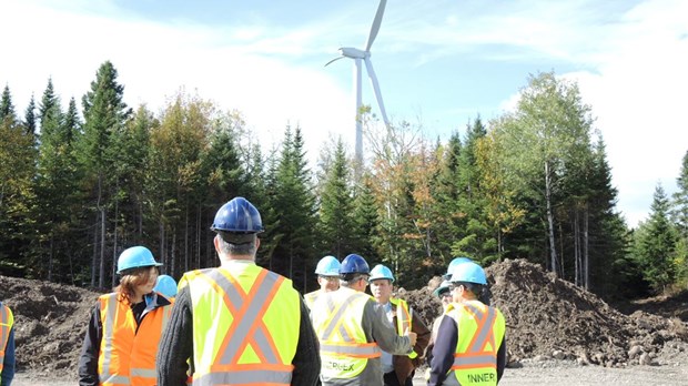 Le chantier éolien Viger-Denonville en images