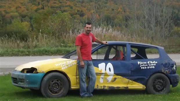 Le pilote Jimmy Rioux en tête du classement