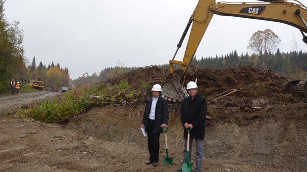 Les travaux du parc éolien communautaire sont débutés au Témiscouata