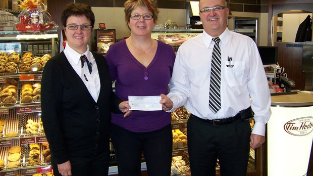 Tim Hortons appuie les Cuisines collectives de Cabano