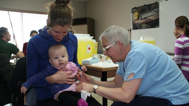 Les séances de vaccination vont bon train au CLSC de Rivière-du-Loup