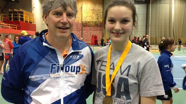 Axèle Fortin-Bélanger championne québécoise du quadrathlon