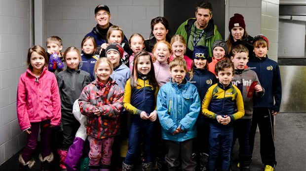 Belles performances des patineurs des Loupiots