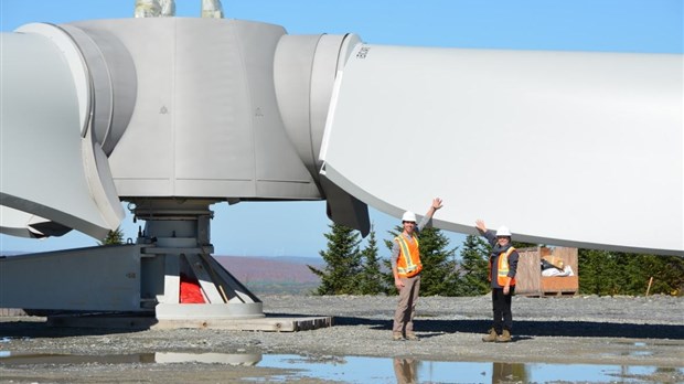 Parcs éoliens au Témiscouata: 3,5 M$ en retombées jusqu’à maintenant