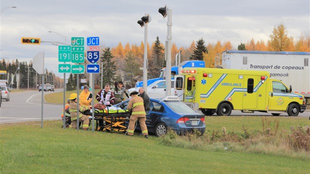 Collision à Rivière-du-Loup