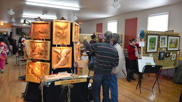 Le Salon des artistes et artisans du Témiscouata bat son plein