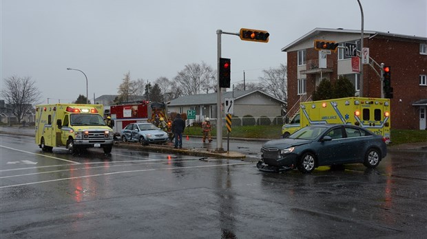 Collision à Rivière-du-Loup