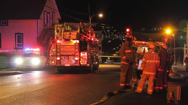 Incendie rapidement contrôlé à Rivière-du-Loup