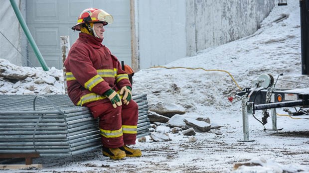 «Nous sommes fiers de nos pompiers» -Guy Bérubé