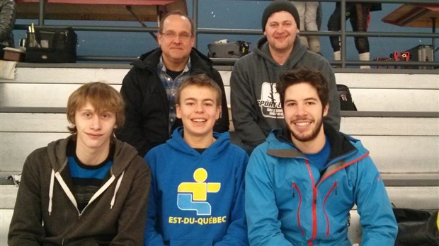 Des Loupiots à la sélection québécoise en patinage de vitesse