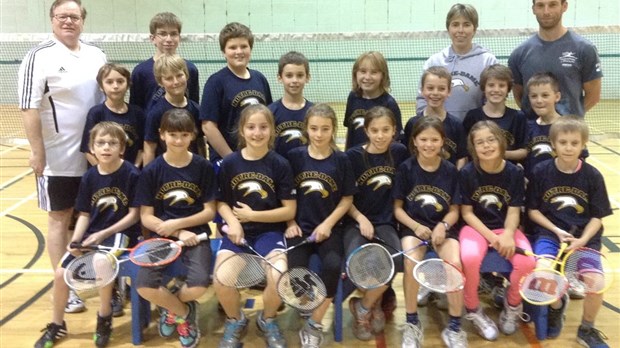 Belles performances du club de badminton au primaire