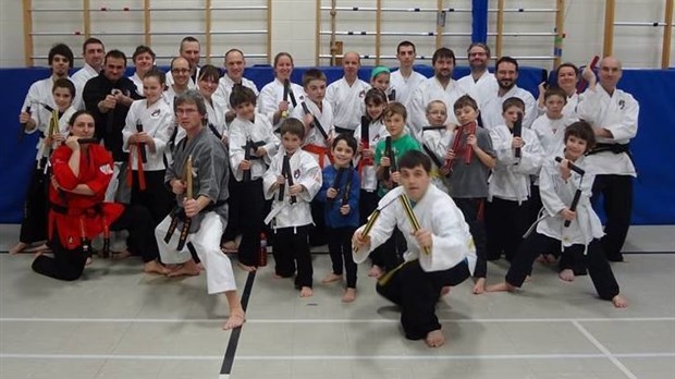 Clinique du club Karaté Kempo 2000 à Cacouna