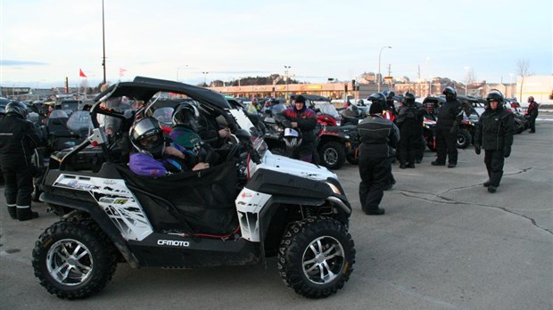 Des quads au centre-ville