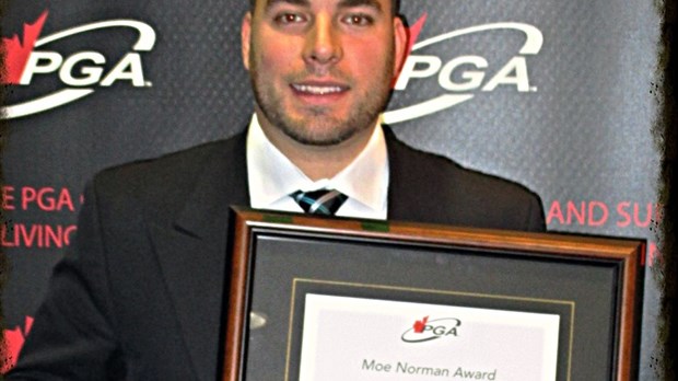 Pierre-Luc Darveau, 1er Québécois à recevoir le prix Moe Norman