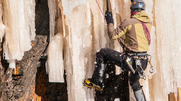 Festival Grimpe en ville: l'escalade de glace à l'honneur