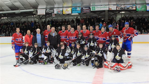 Immense succès pour les anciens Canadiens à Trois-Pistoles