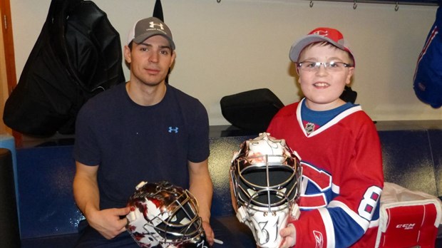 Maxime Boucher réalise son rêve et affronte Carey Price