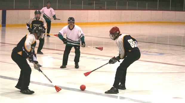 Tournoi de ballon sur glace interprovincial au Témiscouata