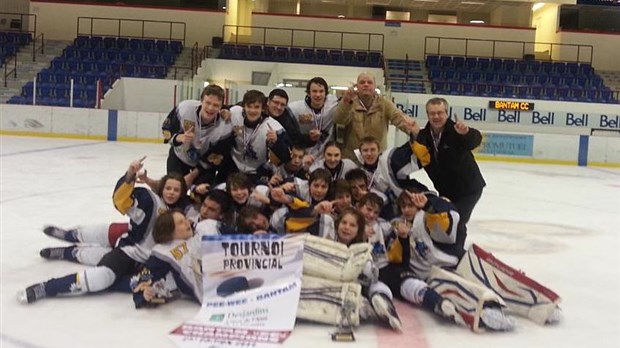 Le Bleu et Or Bantam CC gagne à La Pocatière