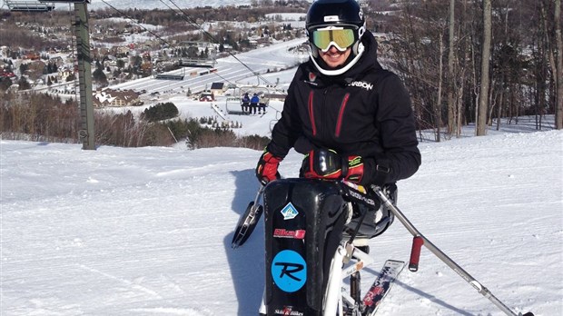Ski para-alpin: Rémi Côté se prépare pour le Championnat canadien