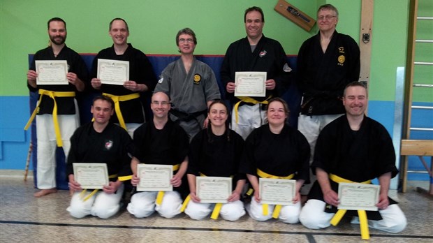 Premiers Québécois gradués en Okinawa Kobudo
