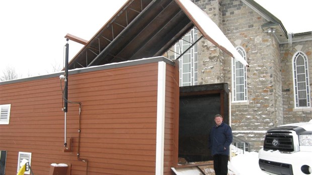 L'église chauffée à la biomasse