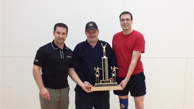 Les gagnants du tournoi de racquetball