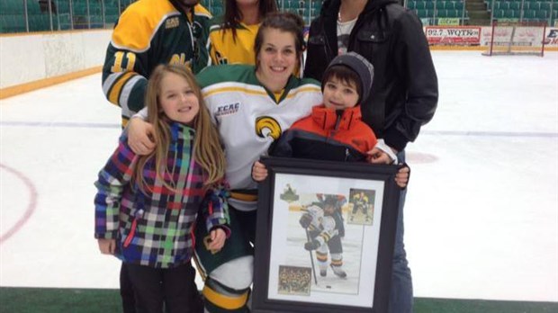 Vanessa Plante remporte le Frozen Four avec l’université Clarkson