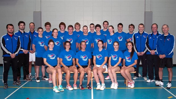 Les Portageurs au championnat provincial de badminton