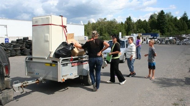Les 4 écocentres du Témiscouata passent à l'horaire estival