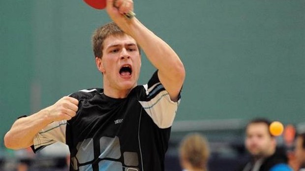 Tennis de table: Pierre-Luc Thériault et les Canadiens en 2e division