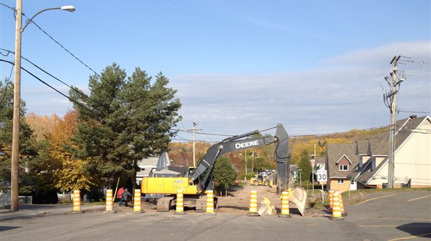 Début de la 2e phase des travaux sur la rue Frontenac