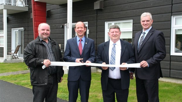 Inauguration des Premières Habitations du Jardin