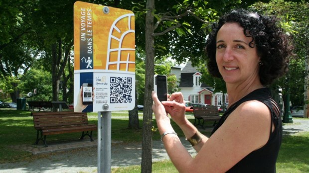 Voyagez dans le Vieux Rivière-du-Loup avec votre téléphone intelligent