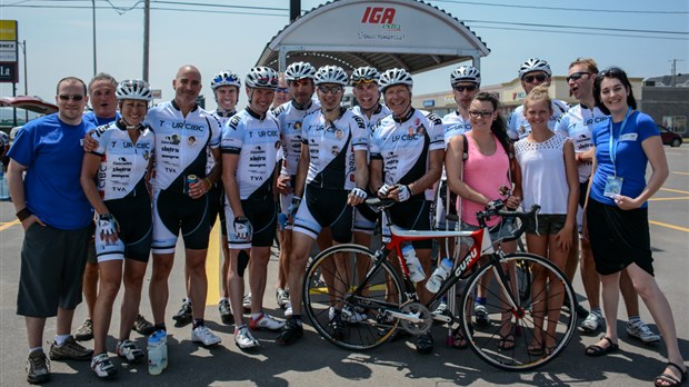 Le Tour CIBC Charles-Bruneau s'arrête à Rivière-du-Loup