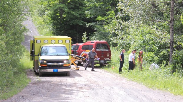 Embardée mortelle en VTT à Saint-Épiphane