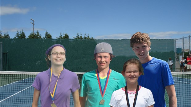 3 joueurs de tennis qualifiés pour les Jeux du Québec