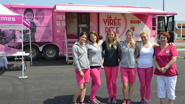 La Virée Rose s’arrête à Rivière-du-Loup 