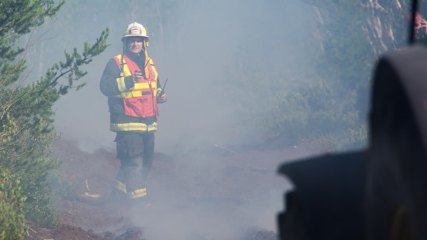 Incendies sur la Côte-Nord : En juillet, autant de feux, moins de dommages