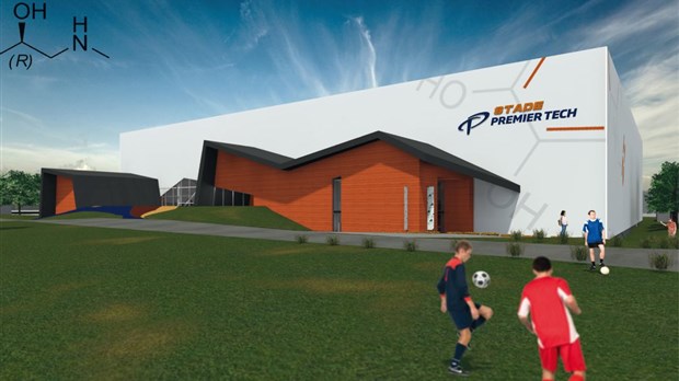 Le Stade Premier Tech livré à l'automne 2015