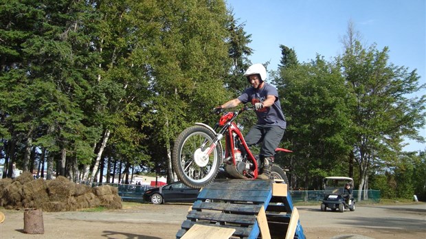 2 tranches du Championnat de trial à Notre-Dame-du-Portage