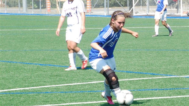 Premiers matchs de soccer sur le nouveau terrain de Rivière-du-Loup