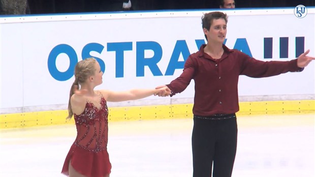L'or pour Charlie Bilodeau et Julianne Séguin en République tchèque [VIDÉO]