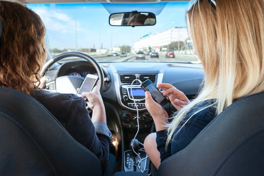 Distraction au volant: l’avènement des anti-textos